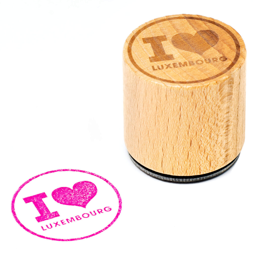 HANKO Stempel & Engraving - Creative stamps Luxembourg - I love Luxembourg