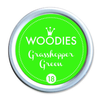HANKO Stempel & Gravur - Woodies Inkpad - 18 Grasshopper Green