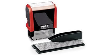 Tampons encreurs pour textiles