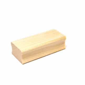 HANKO Luxembourg - Tampon en bois pour loisirs créatifs 70x30mm