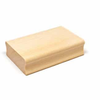 HANKO Luxembourg - Tampon en bois pour loisirs créatifs 80x50mm