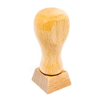 HANKO Luxembourg - Tampon en bois carré 25x25mm