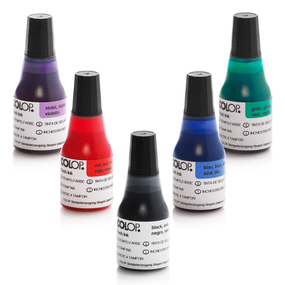HANKO Stempel & Gravur - Flash ink for COLOP EOS - All colors