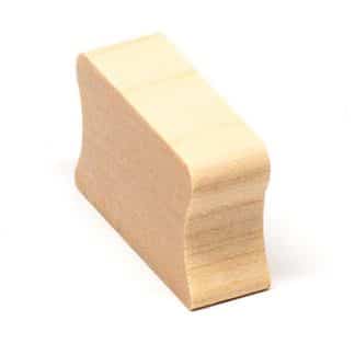 HANKO Luxembourg - Tampon en bois loisirs créatifs 30x10mm