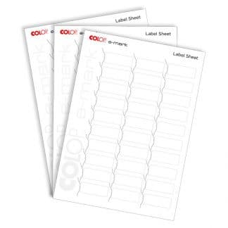 HANKO Luxembourg - Label sheets for COLOP e-mark