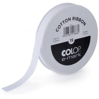 HANKO Luxembourg - COLOP e-mark Baumwollband 15 mm x 25 m