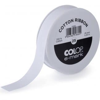 HANKO Luxembourg - COLOP e-mark Cotton Ribbon 25 mm x 25 m