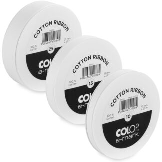 HANKO Stempel & Gravur - Cotton ribbon for COLOP e-mark - All sizes