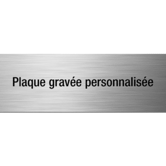 Plaques gravées