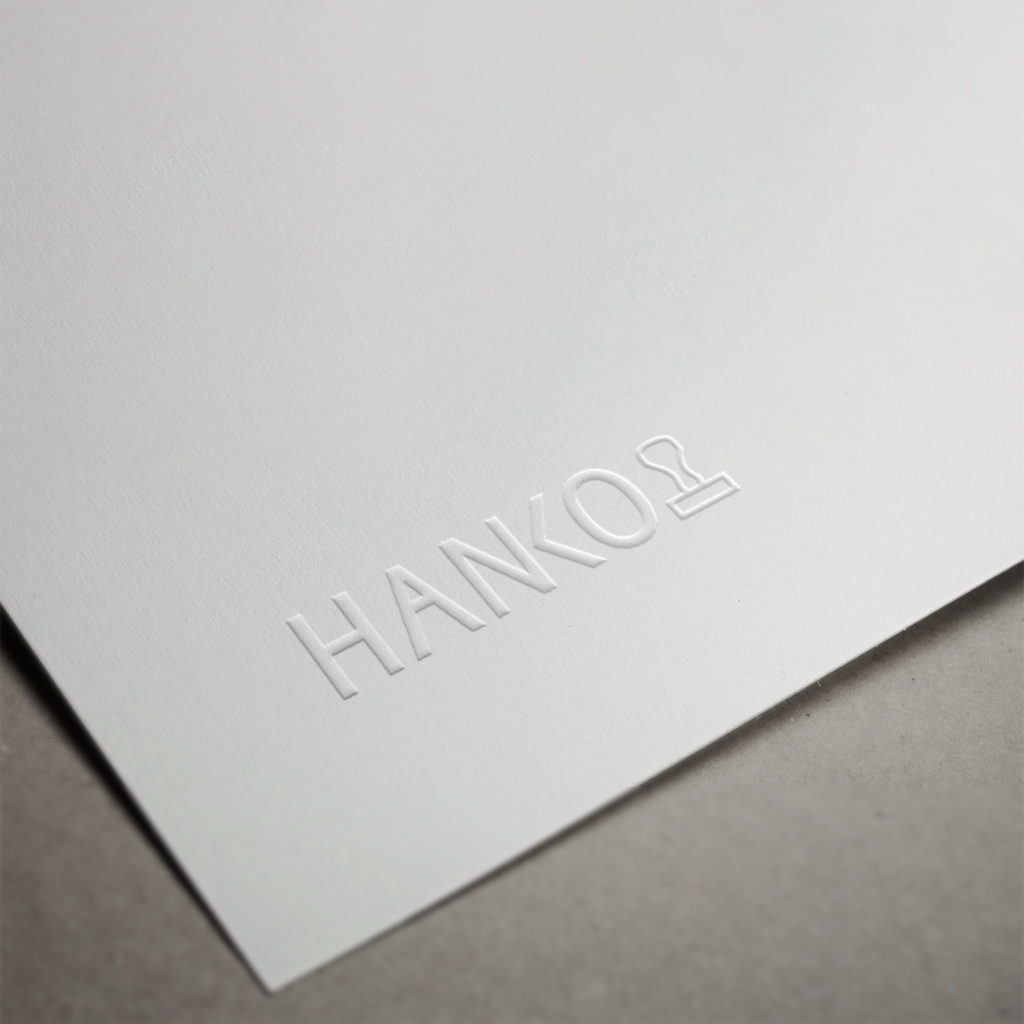 HANKO Luxembourg - Trodat Ideal dry pliers 51 x 25 mm - Example