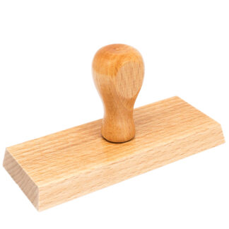 HANKO Stempel & Gravur - Wooden stamp - 120x50mm