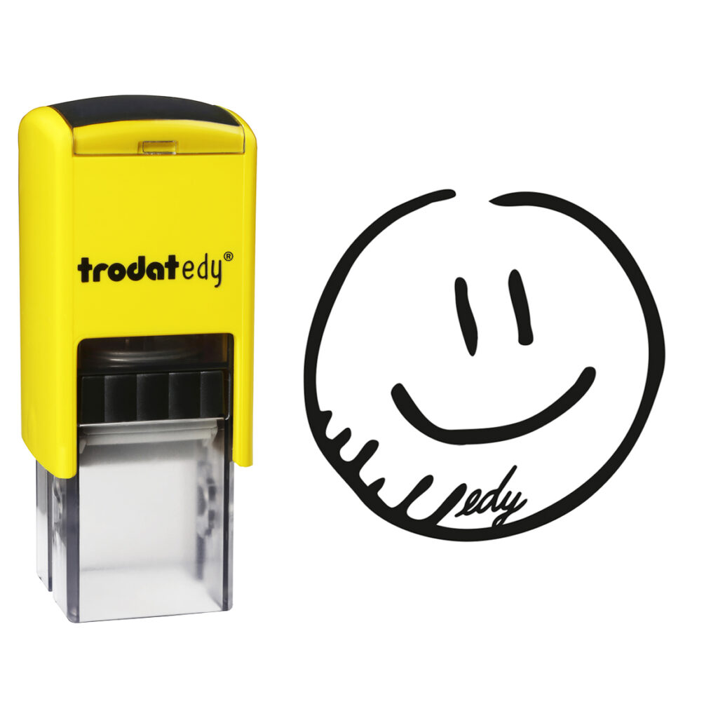 HANKO Stempel & Gravur - Tampon pour enseignants - Trodat edy - Smiley