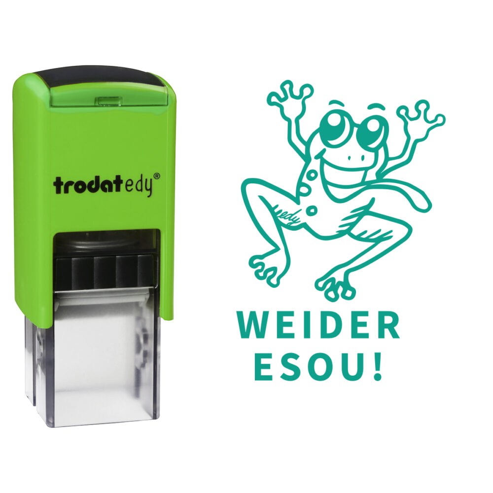 HANKO Stempel & Gavur - Trodat edy - Tampon pour enseignants - Weider esou!