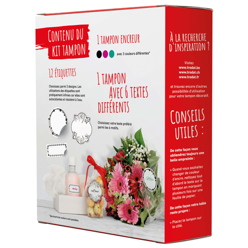 HANKO Stempel & Gravur – Vintage Trodat – Glückwunsch-Kit – Box