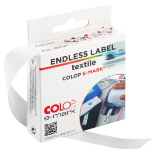 HANKO Stempel & Gravur - Continuous textile label for COLOP e-mark