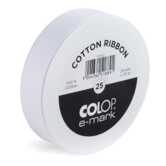 HANKO Stempel & Gravur - Ruban en coton pour COLOP e-mark - 25 mm