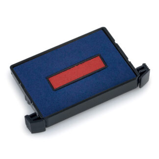 HANKO Stempel & Gravur - Cassette d'encrage Trodat 6/4750 - Bicolore (bleue/rouge)