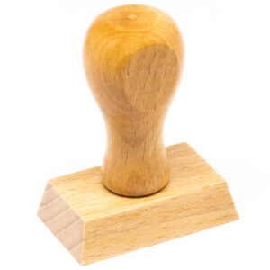 Tampon en bois personnalisé 50 x 30 mm