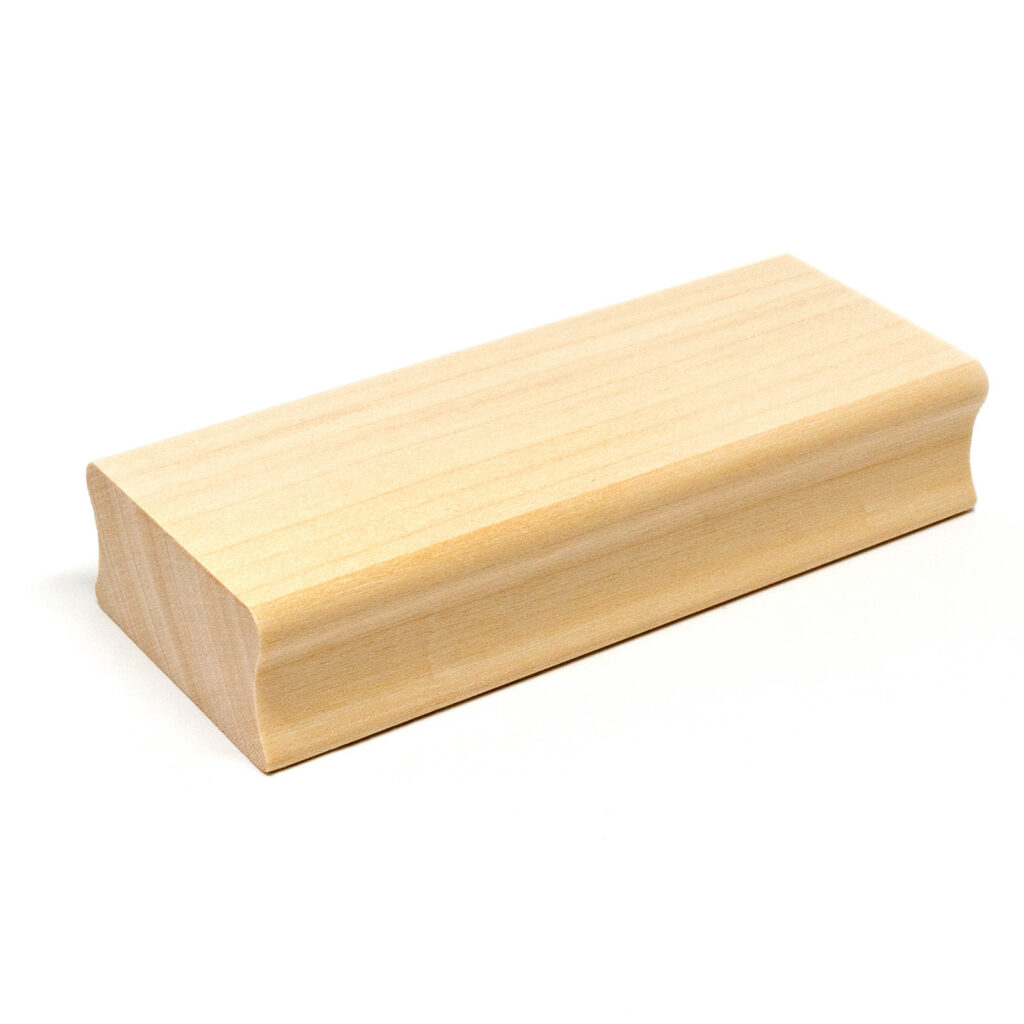 Tampon en bois pour loisirs créatifs et scrapbooking 100 x 40 mm