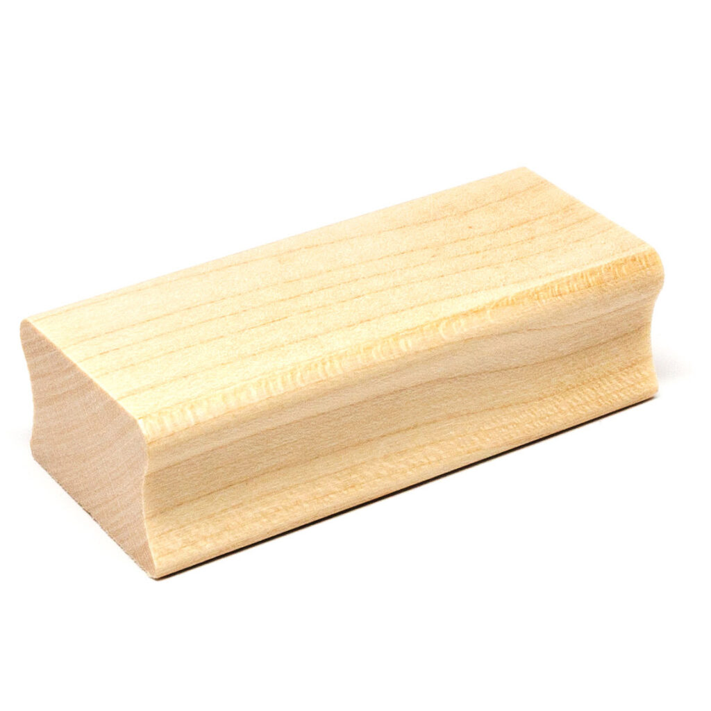Tampon en bois pour loisirs créatifs et scrapbooking 70 x 30 mm
