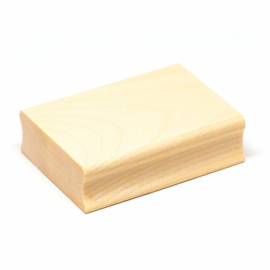 Tampon en bois pour loisirs créatifs et scrapbooking 70 x 50 mm