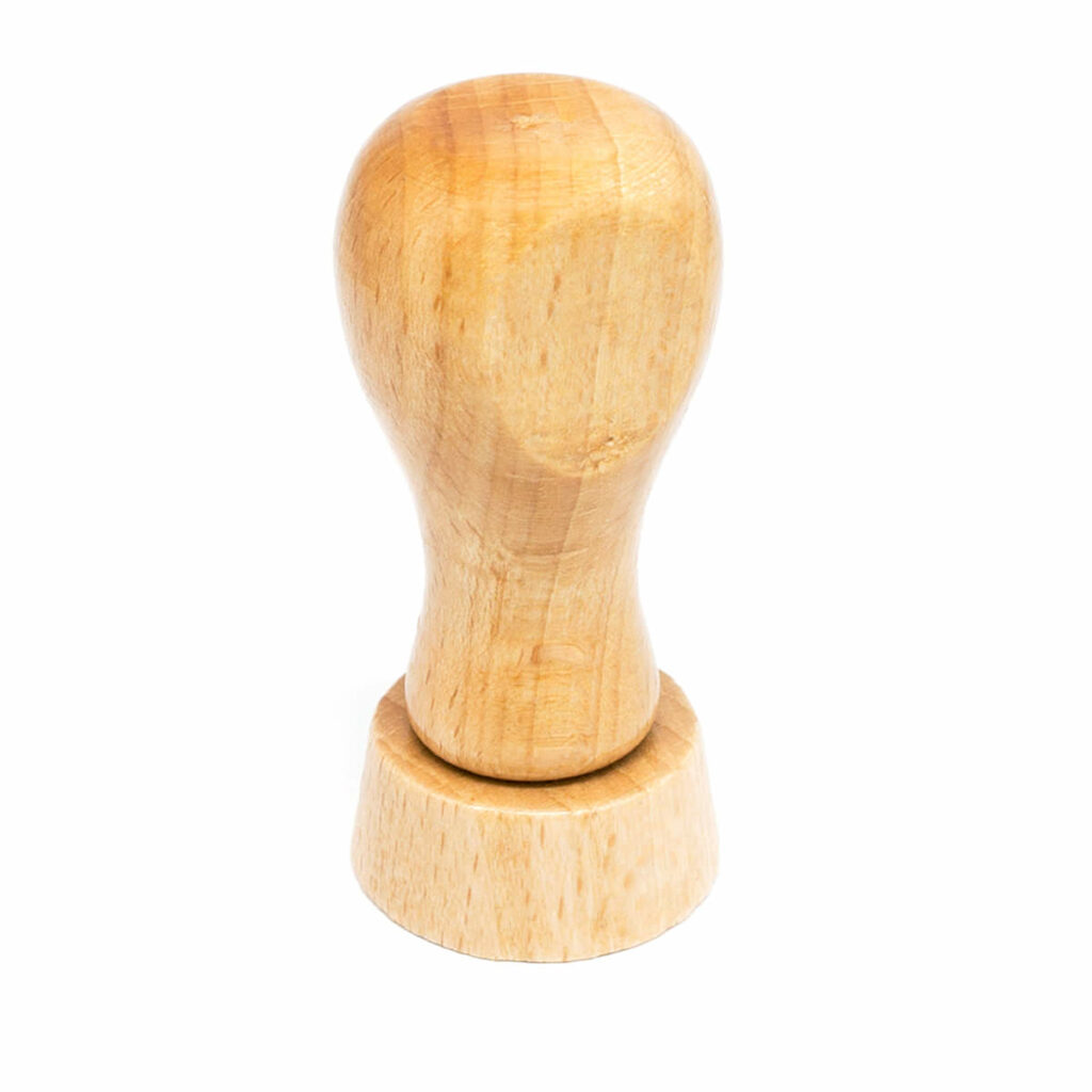 Tampon en bois personnalisé Ø 30 mm