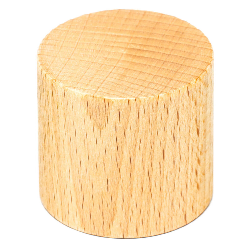 Tampon en bois pour loisirs créatifs et scrapbooking Ø 32 mm